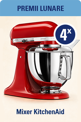 Premii lunare – 4x Mixer KitchenAid